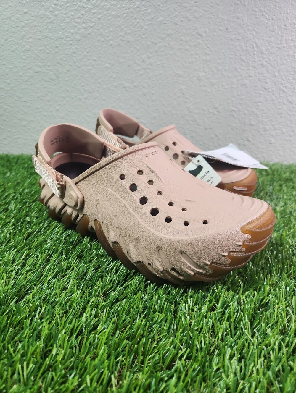 NEW CROCS Echo Gum  CLOG M4 W6 Pink Clay 211675-7AF - Picture 3 of 6